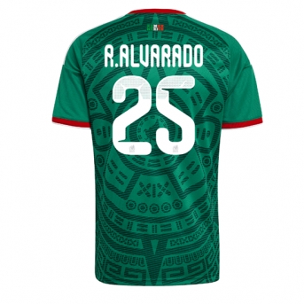 Billige Fotballdrakt Mexico Roberto Alvarado #25 Replika Hjemmedrakt VM 2026 Kortermet